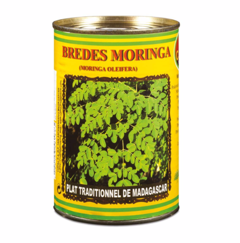Brèdes Moringa – Préparation à base de plantes pour bouillon 400g