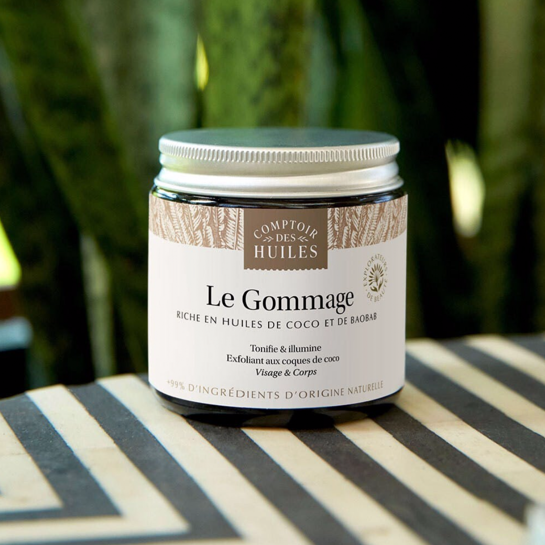 Gommage à l&rsquo;huile de baobab et de coco