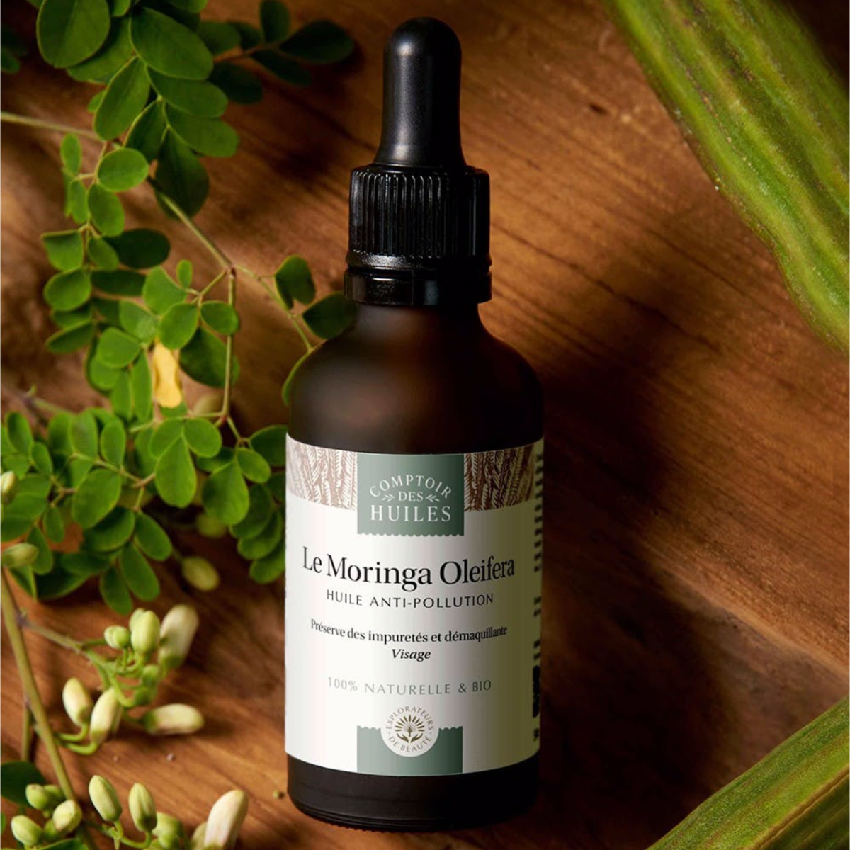 Huile végétale au Moringa