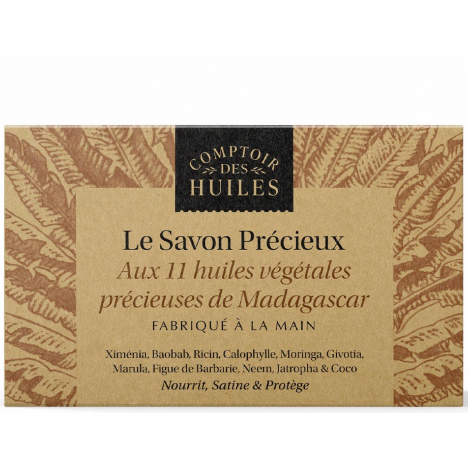Savon précieux aux 11 huiles végétales de Madagascar