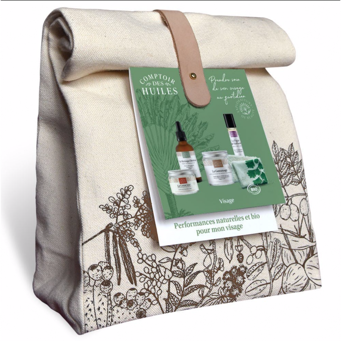 Coffret cadeau Noël – Routine bio pour mon visage