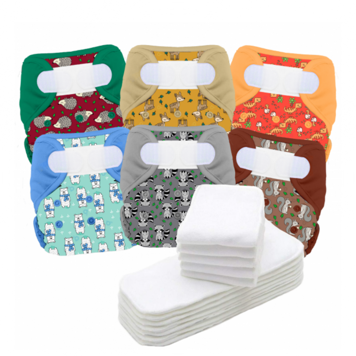 Maxi pack 1 de 6 couches lavables