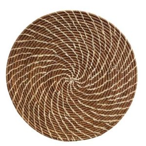 Lot de 6 Set de table en raphia D35cm